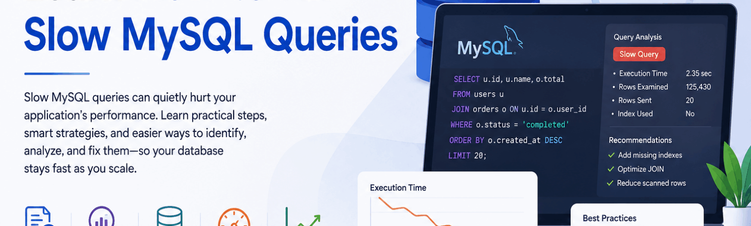 how to fix slow mysql queries