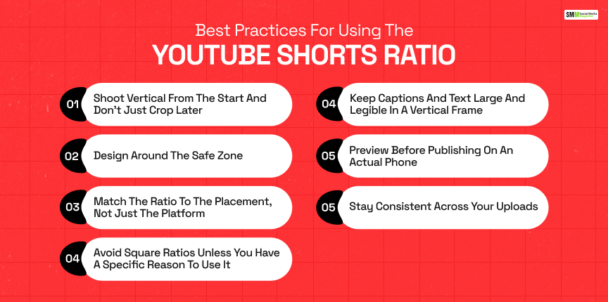What Are The Best Practices For Using The YouTube Shorts Ratio