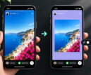 How to change background color on instagram story